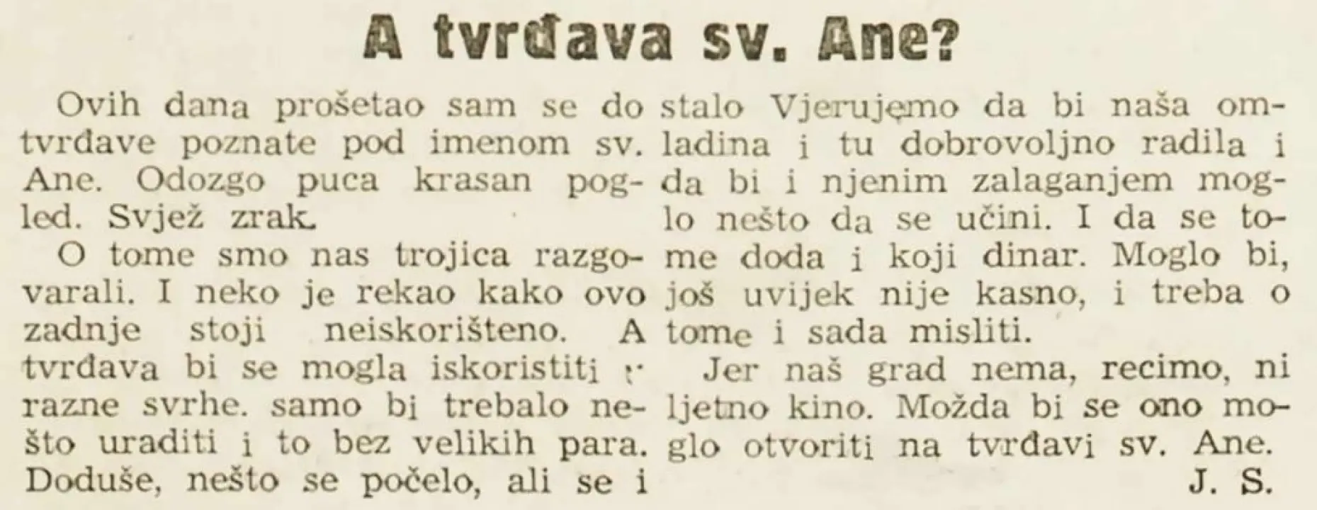 O ljetnoj pozornici na sv. Mihovilu pričalo se od 50-ih, Pavić i Bakula istražili zašto je izgrađena tek 2014. godine
