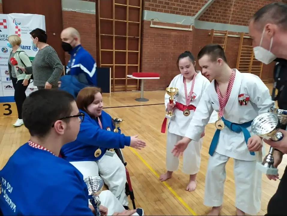 Na Prvenstvu Hrvatske u parakarateu šibenski sportaši ostvarili izniman uspjeh  