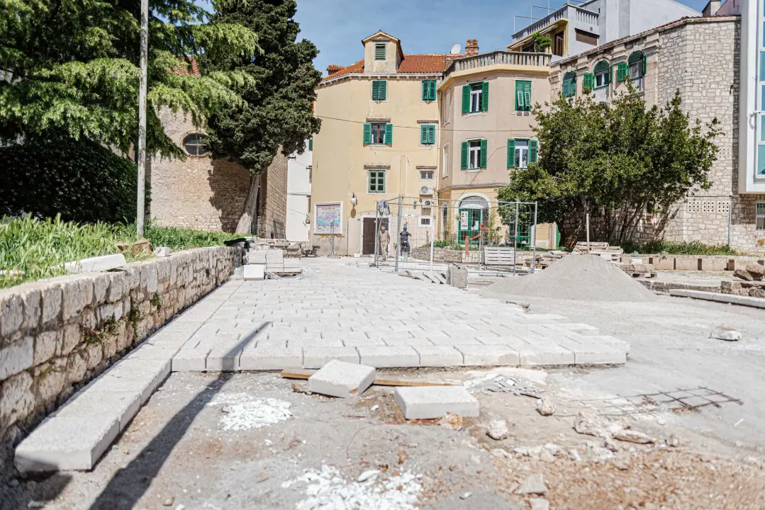 Oteglo se kod sv. Frane: Radovi koji su počeli 11. siječnja trajat će još najmanje 42 dana