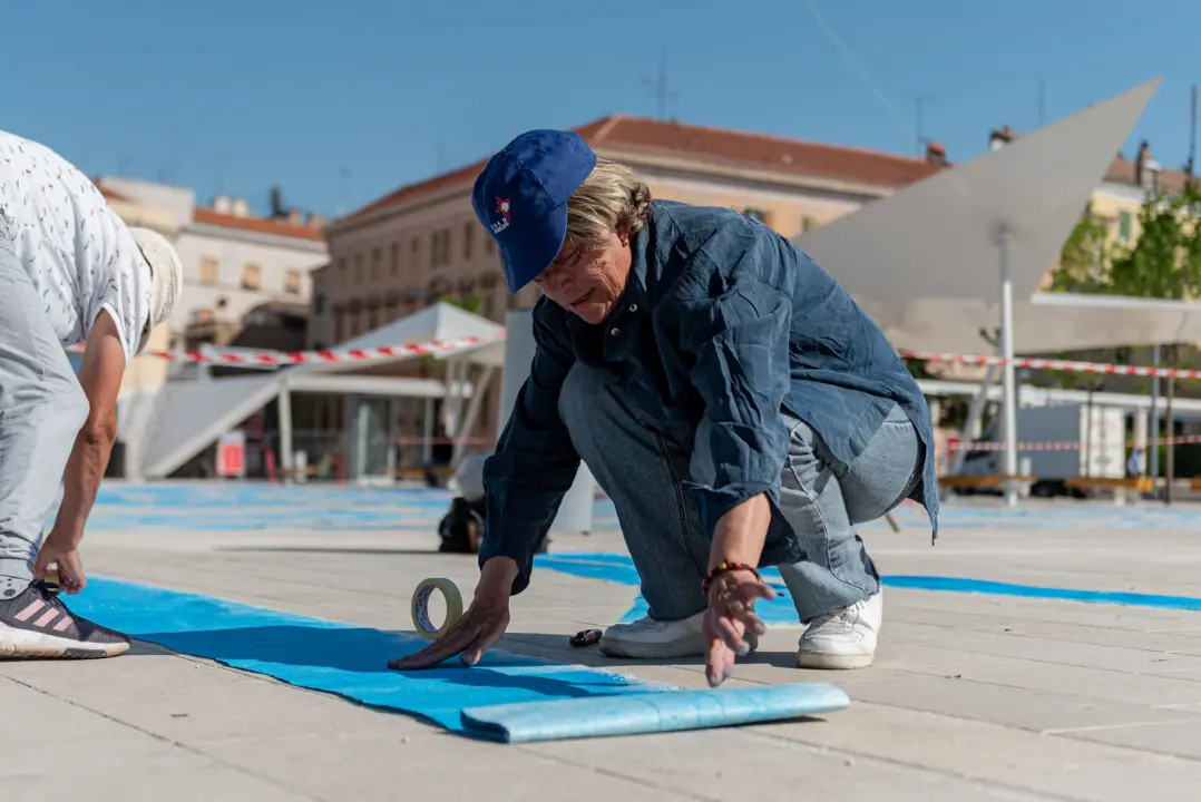Na Poljani pripreme za milenijsku fotografiju povodom 30. obljetnice osnutka 113. brigade