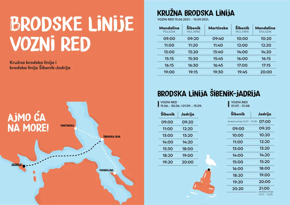 Vrijeme je za kupanje: Do Martinske i Jadrije gradskom brodskom linijom! 