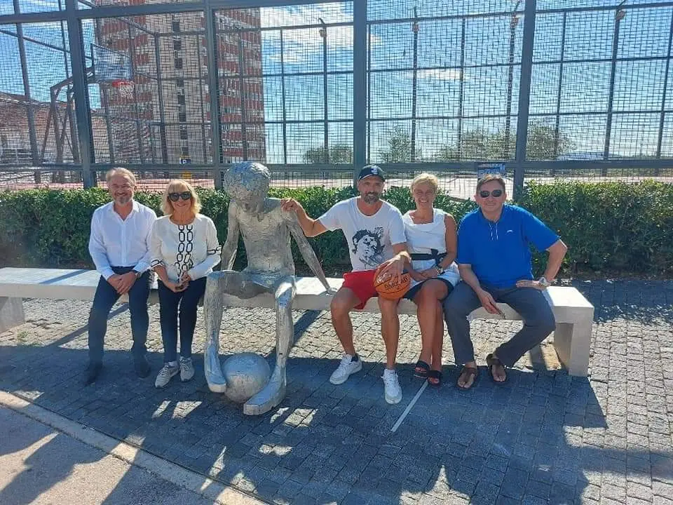 Goran Ivanišević stigao u Šibenik na snimanje filma o Draženu: 'Bili su to jako emotivni trenutci i njemu i nama'