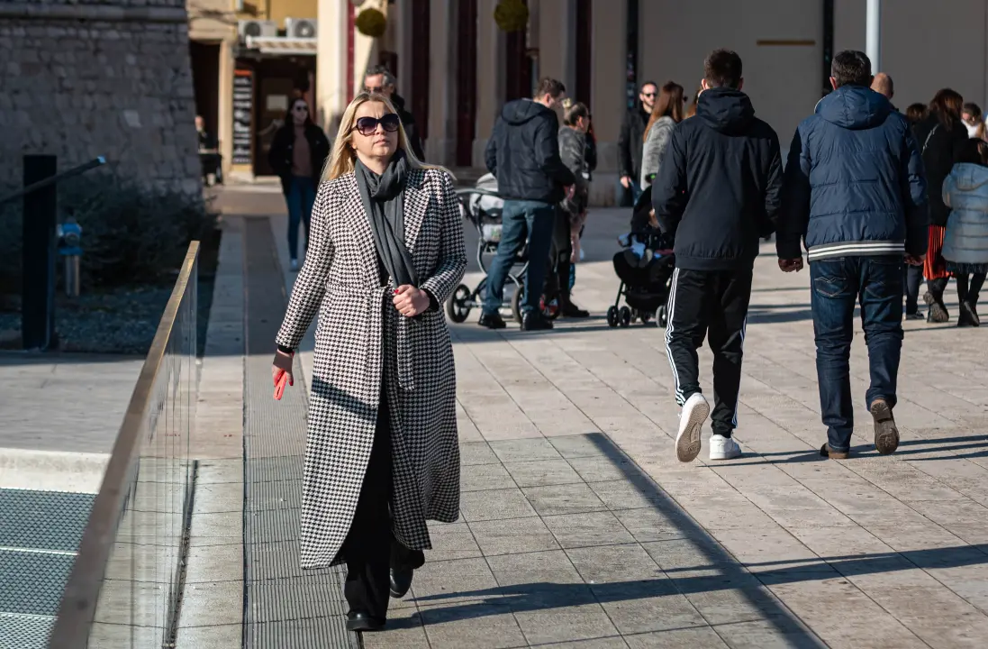 FOTO Đir po gradu, subota 1. siječnja