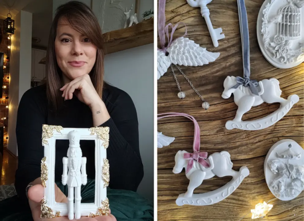 Šibenčanka Dina Jelovčić oduševljava svojim DIY ukrasima: 'Svaki slobodni trenutak koristim za svoju 'stres terapiju'' 