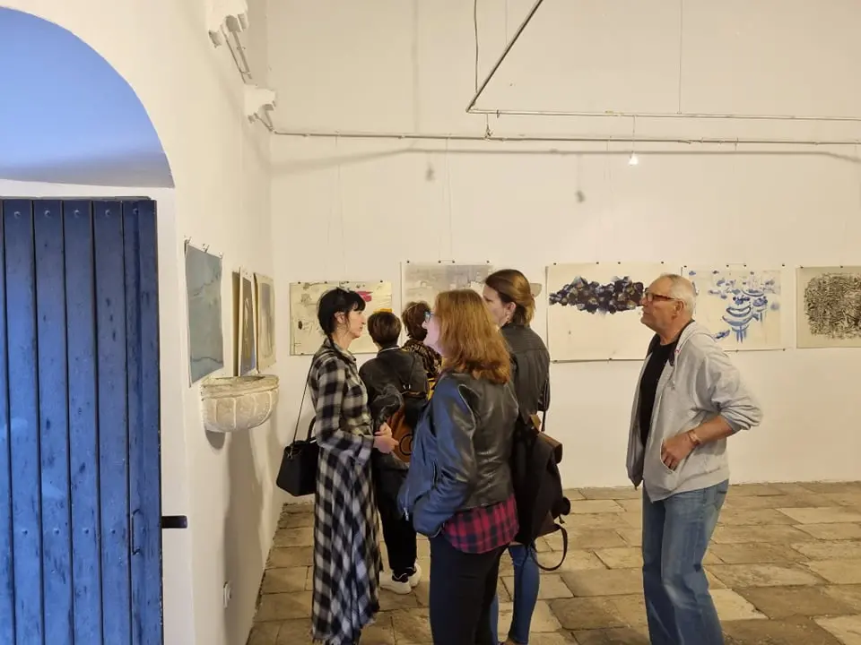 U Galeriji sv. Krševana suvremena japanska tehnika 32 HANGA: 'Ova izložba je jedan most između Šibenika i Tokija'  