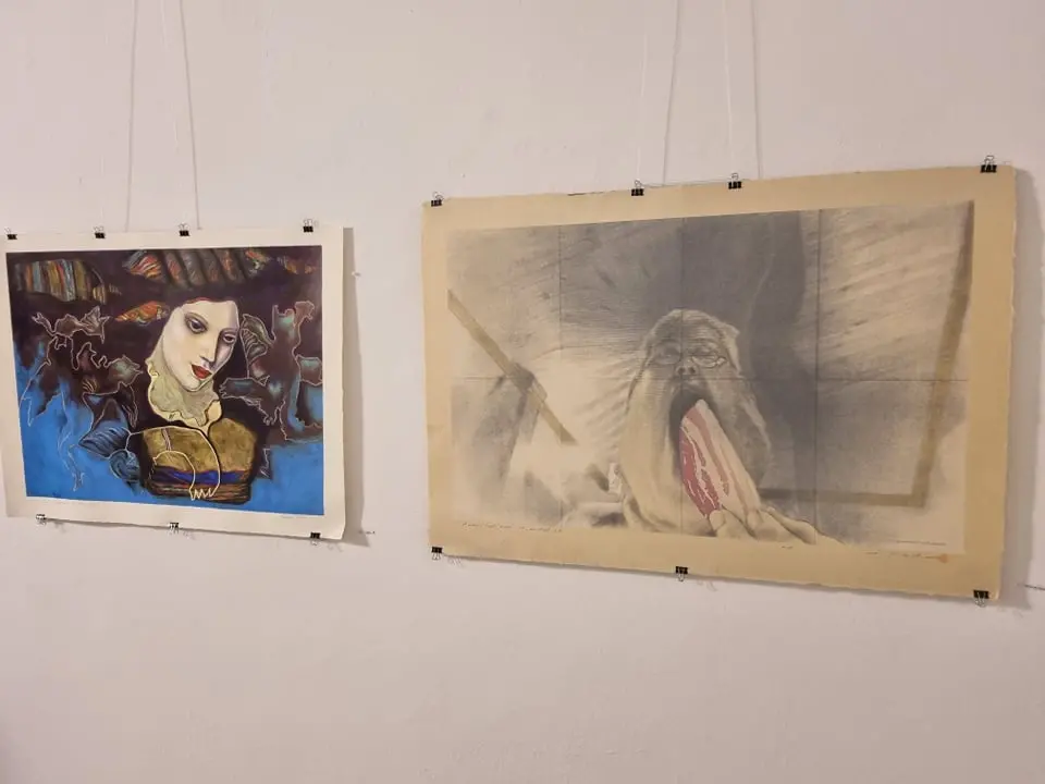 U Galeriji sv. Krševana suvremena japanska tehnika 32 HANGA: 'Ova izložba je jedan most između Šibenika i Tokija'  