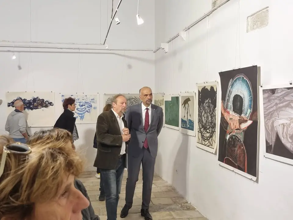 U Galeriji sv. Krševana suvremena japanska tehnika 32 HANGA: 'Ova izložba je jedan most između Šibenika i Tokija'  