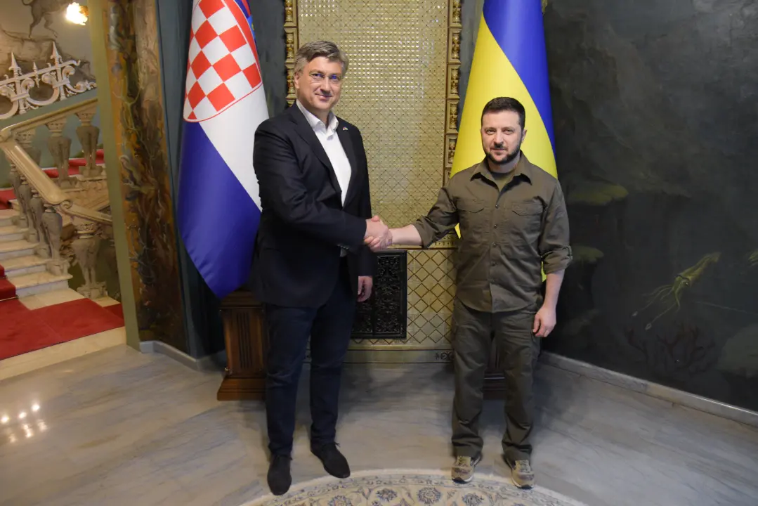 Predsjednik Vlade Plenković u posjetu Ukrajini, u Kijevu se sastaje s ukrajinskim državnim vrhom