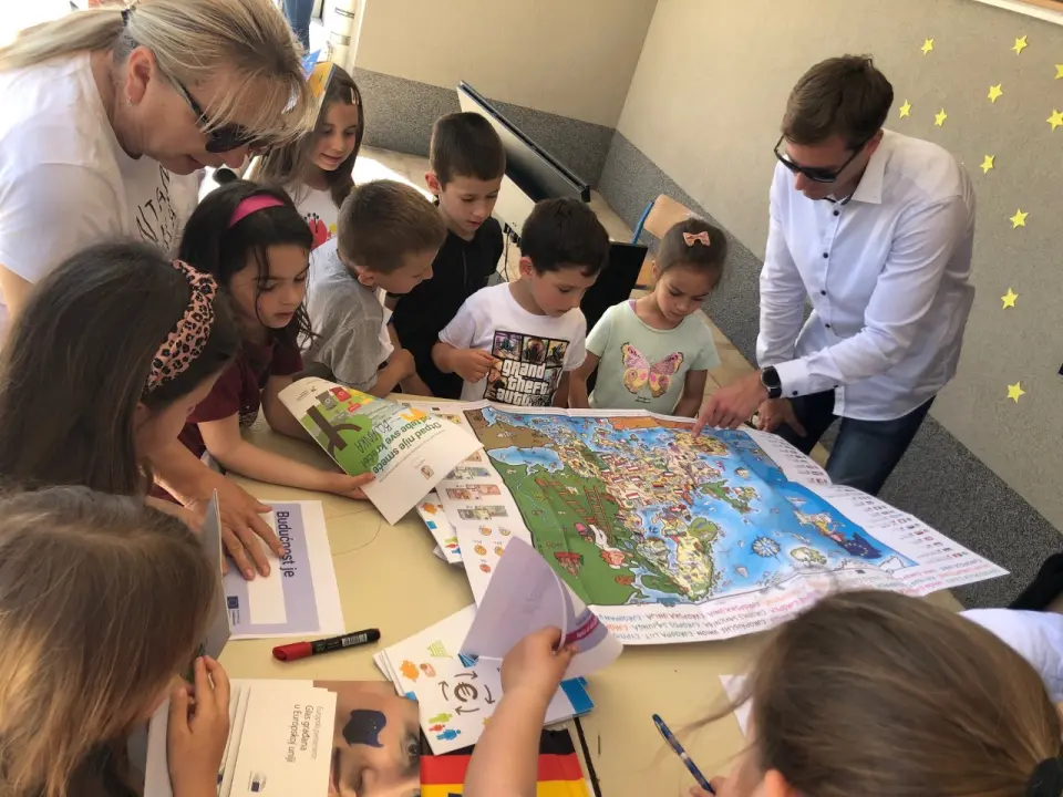 Dan Europe obilježili ambasadori SŠ Ivana Meštrovića s Glazbenom školom Krsto Odak i Europe Direct ŠKŽ