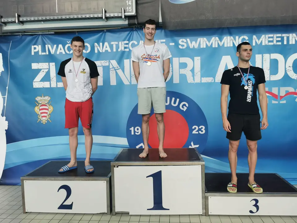 Dva člana Plivačkog klub Šibenik među 10 najboljih hrvatskih kadeta i mlađih juniora