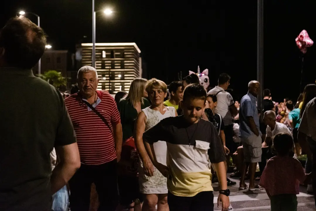 Spektakularan vatromet uveo Šibenčane u najluđu ljetnu noć: Pogledajte kako je bilo