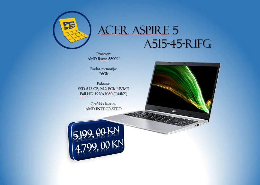 Iskoristite tjedan odličnih cijena u PC shopu Procesor!