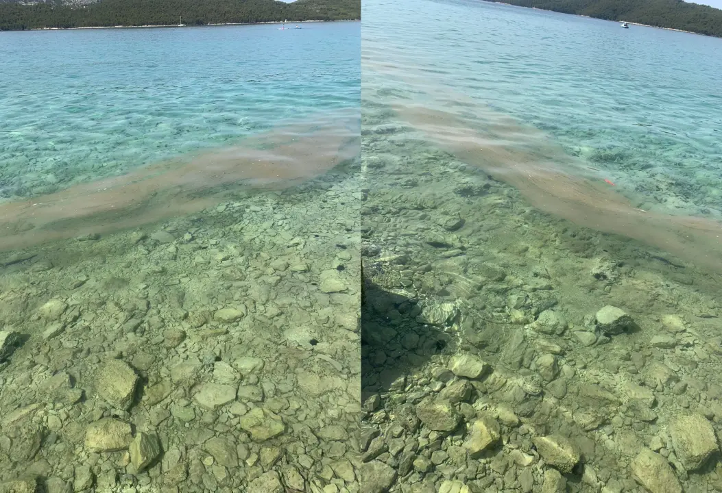 Ispred obnovljene rive u Zablaću rijeka fekalija: ‘Ljudi su zgroženi istrčali iz mora’