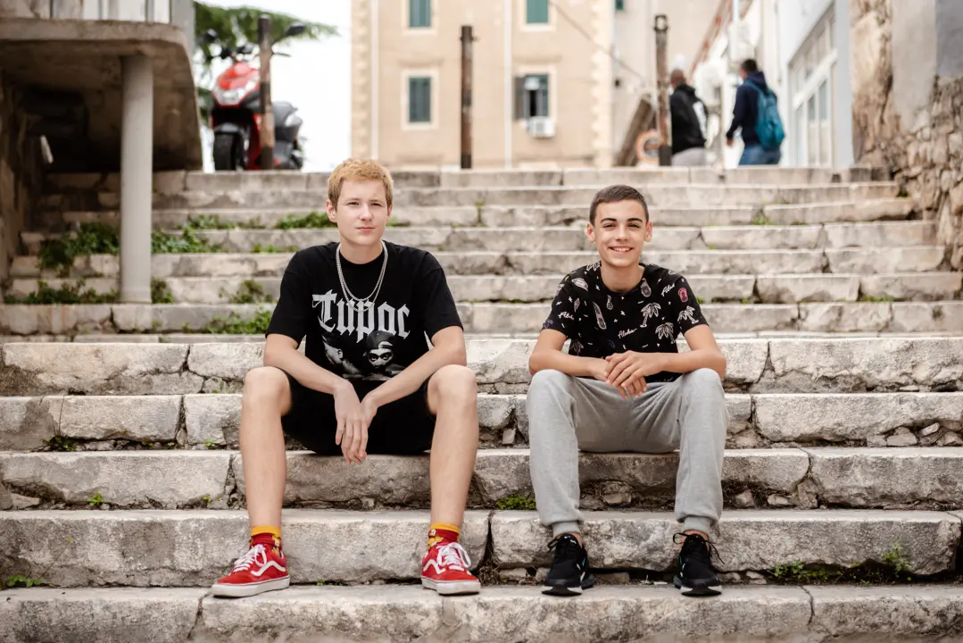 Mladi šibenski glumci Mauro i Franko po povratku s festivala u San Sebastianu: 'Bilo je naporno i zabavno!'
