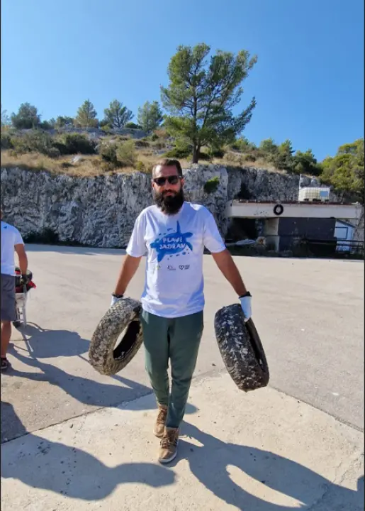 U Zatonu organizirana 2. akcija čišćenja podmorja u sklopu projekta Plavi Jadran 