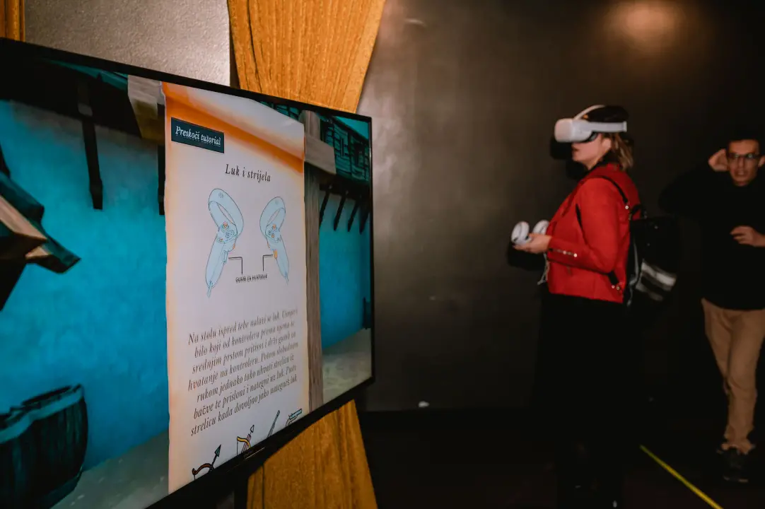 U Kući umjetnosti Arsen božićno druženje Tvrđave kulture: VR igre zaigrao i gradonačelnik!