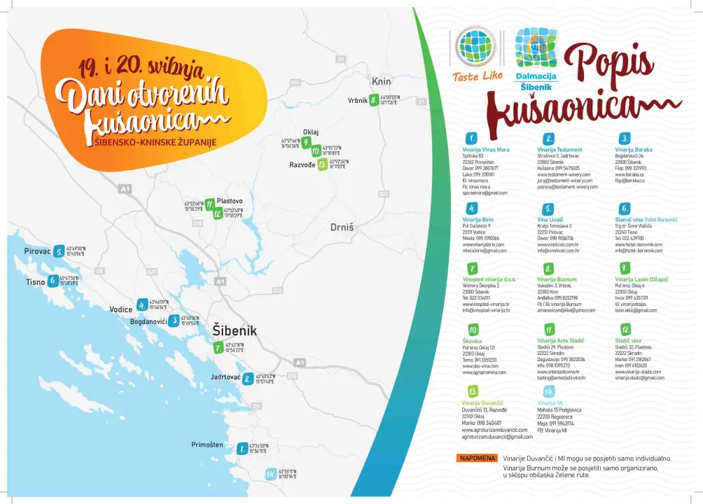 Vikend rezervirajte za turu po vinarijama i kušanje vrhunskih lokalnih vina!