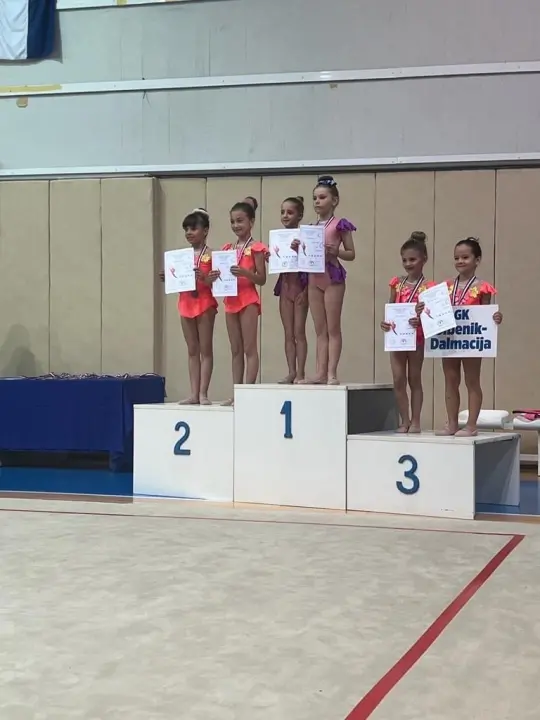 Još jedan medaljama bogat vikend za Gimnastički klub Šibenik-Dalmacija