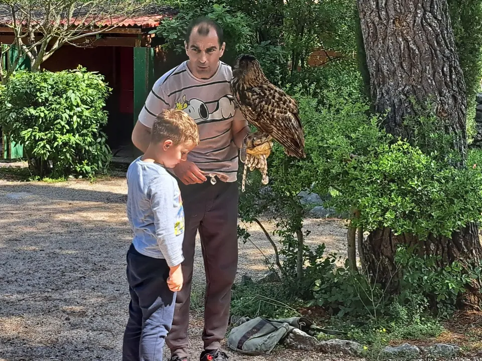 Djeca iz DV Tamaris posjetili Sokolarski centar u Dubravi  
