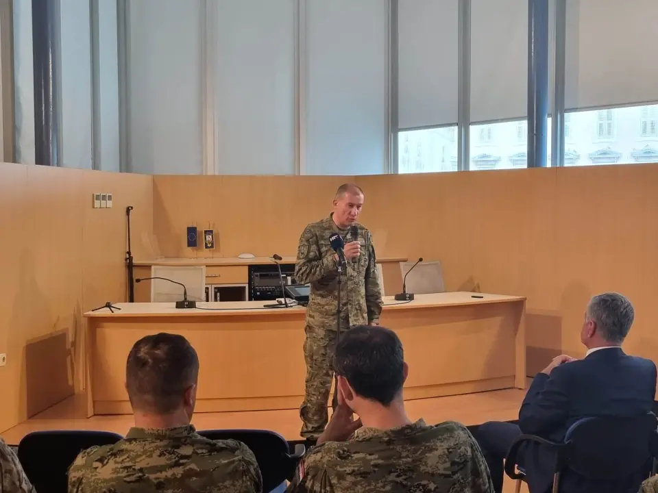 Polaznici 25. naraštaja Ratne škole 'Ban Josip Jelačić' u posjetu Šibeniku i Šibensko-kninskoj županiji  