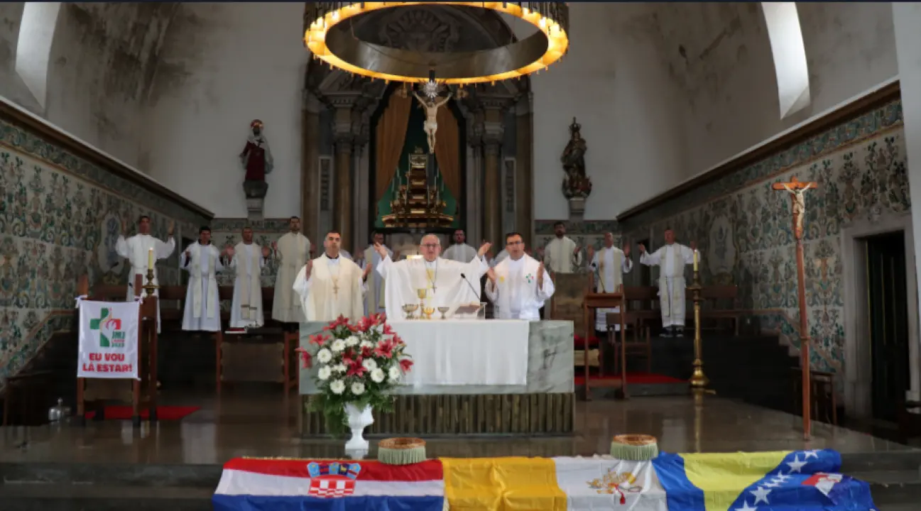 Biskup Rogić predvodio misu u Lisabonu
