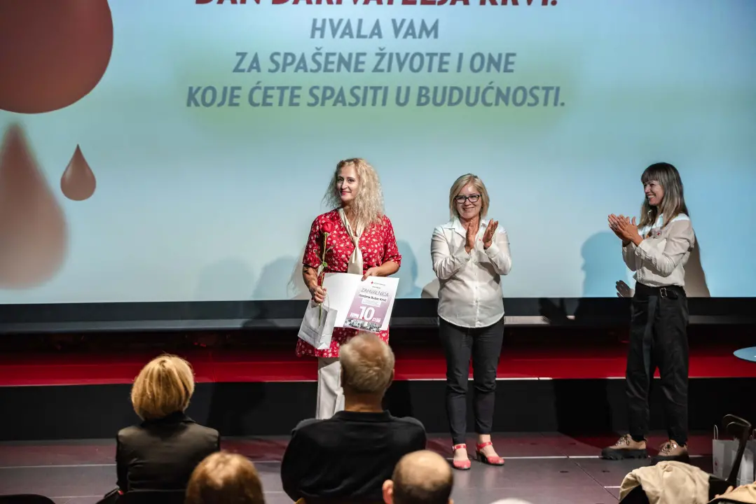 Svečanost Crvenog križa u Arsenu: 'Za krv se nikad neće naći adekvatna zamjena'