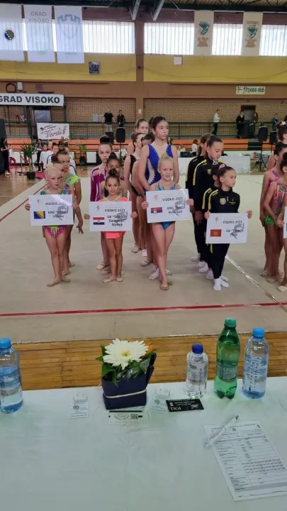 Članice GK Šibenik-Dalmacija u Visokom došle do srebra, bronce i nagrade za simpatičnost