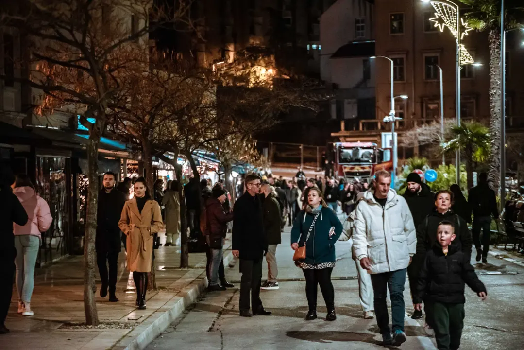 Šibenčani Novu godinu dočekali na dvije pozornice