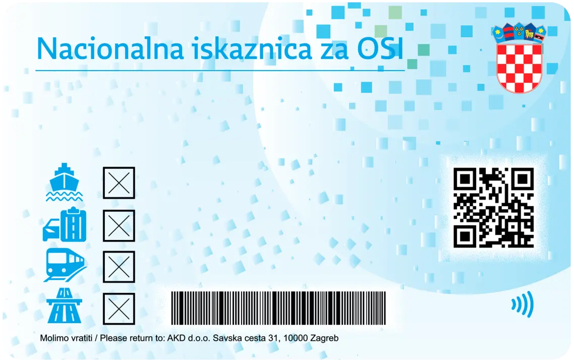Hrvatska je prva država članica EU koja istodobno uvodi Europsku iskaznicu i Europsku parkirališnu kartu za osobe s invaliditetom  