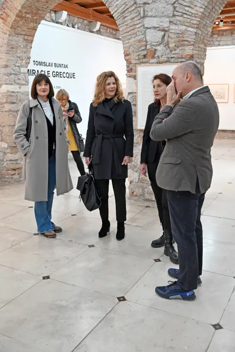 Otvorena izložba akademskog slikara Tomislava Buntaka: Priča o arkadiji inspirirana stripom i filmom