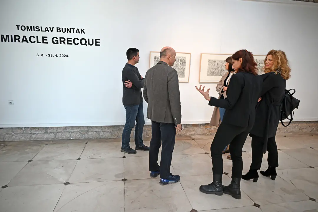 Otvorena izložba akademskog slikara Tomislava Buntaka: Priča o arkadiji inspirirana stripom i filmom