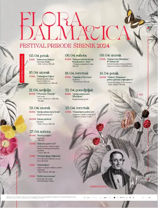 Najavljena treća Flora Dalmatica: 'Roberto Visiani mora ponovno postati zaslužni sin Šibenika'