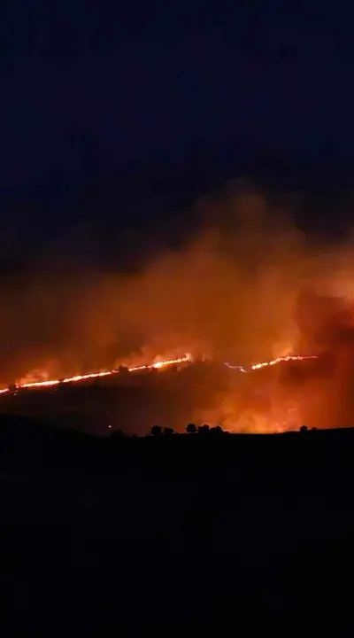 Još nije ugašen požar kod Vrpolja: Od jutros ga gase i dva kanadera