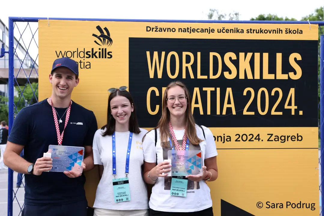 'Zlatni maturanti': Ema i Dino najbolji u Hrvatskoj na državnom natjecanju strukovnih škola