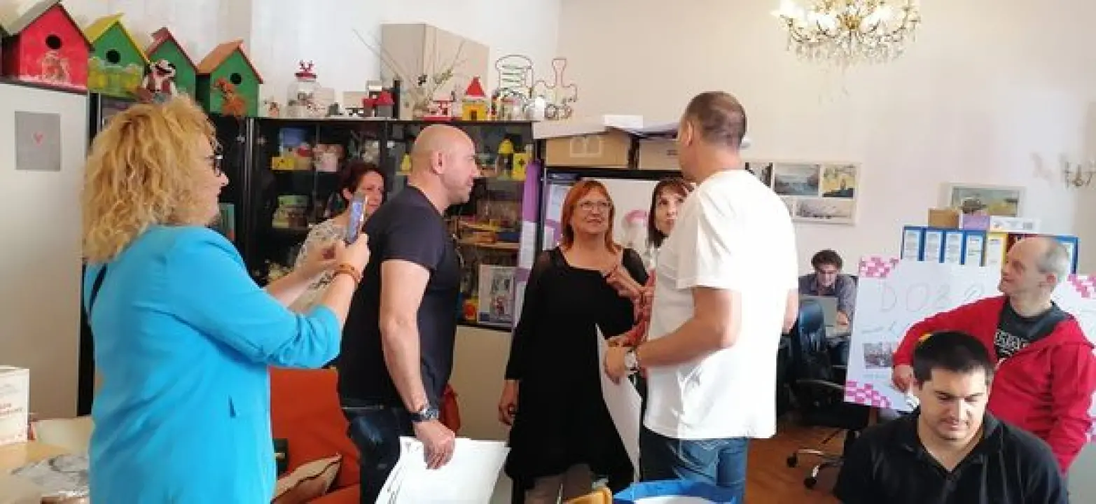 Tucak i Bukić posjetili 'Kamenčiće': 'Veselimo se odlasku na utakmicu za koju ćemo dobiti karte'