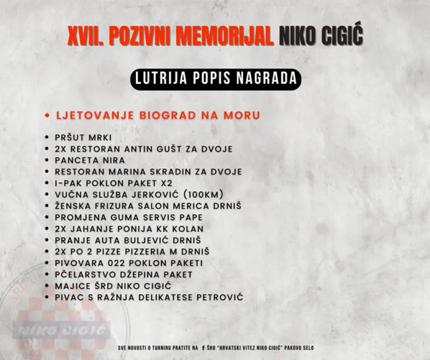 U petak i subotu navečer završnica turnira u Pakovu Selu