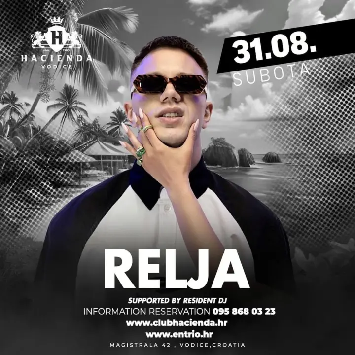 Ne propustite koncert popularnog Relje u Haciendi