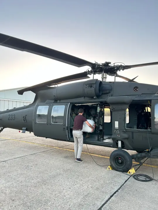 Helikopterom HRZ-a prevezeno srce iz Zadra u Zagreb