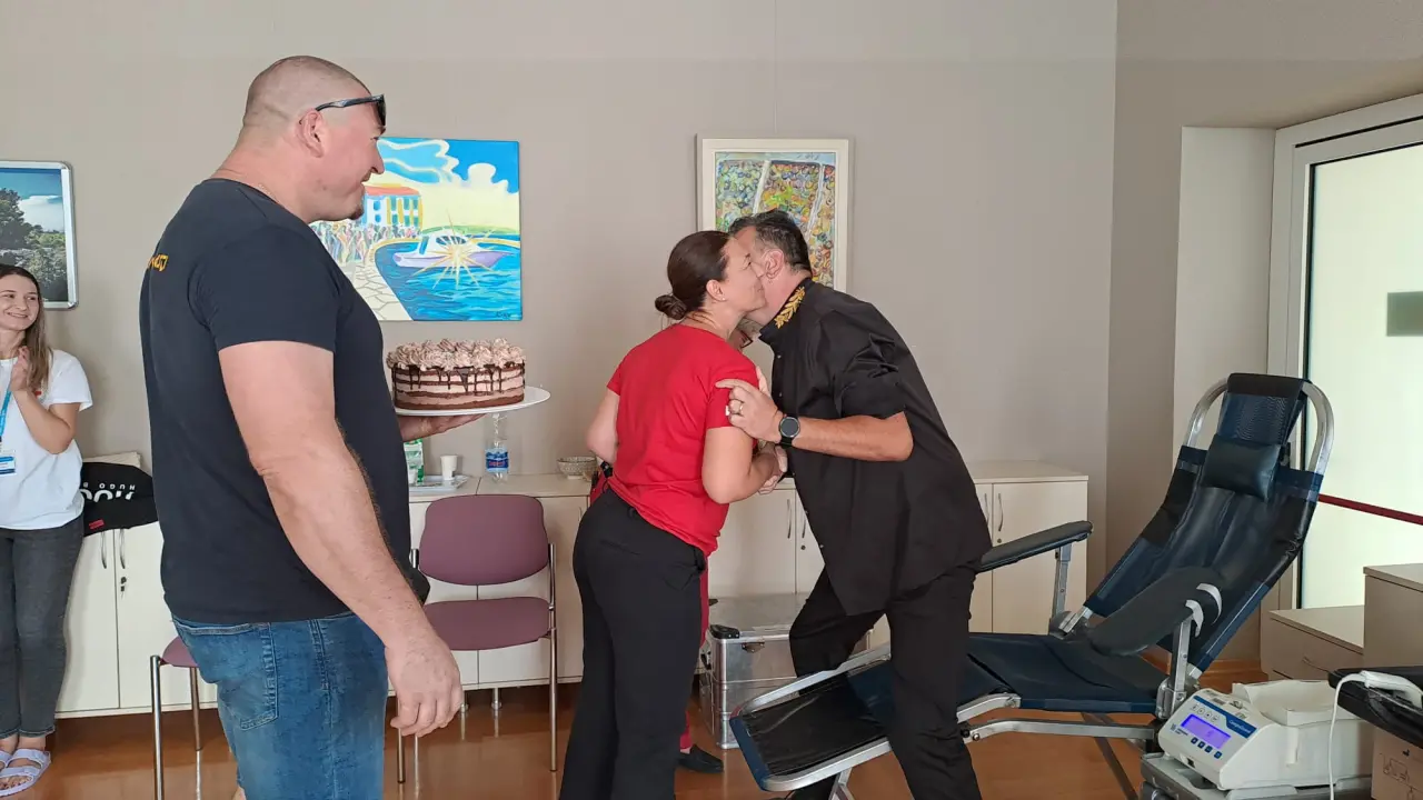 Prvi put s 23 godine: Vodičanin Robert Pašara danas po stoti put darovao krv