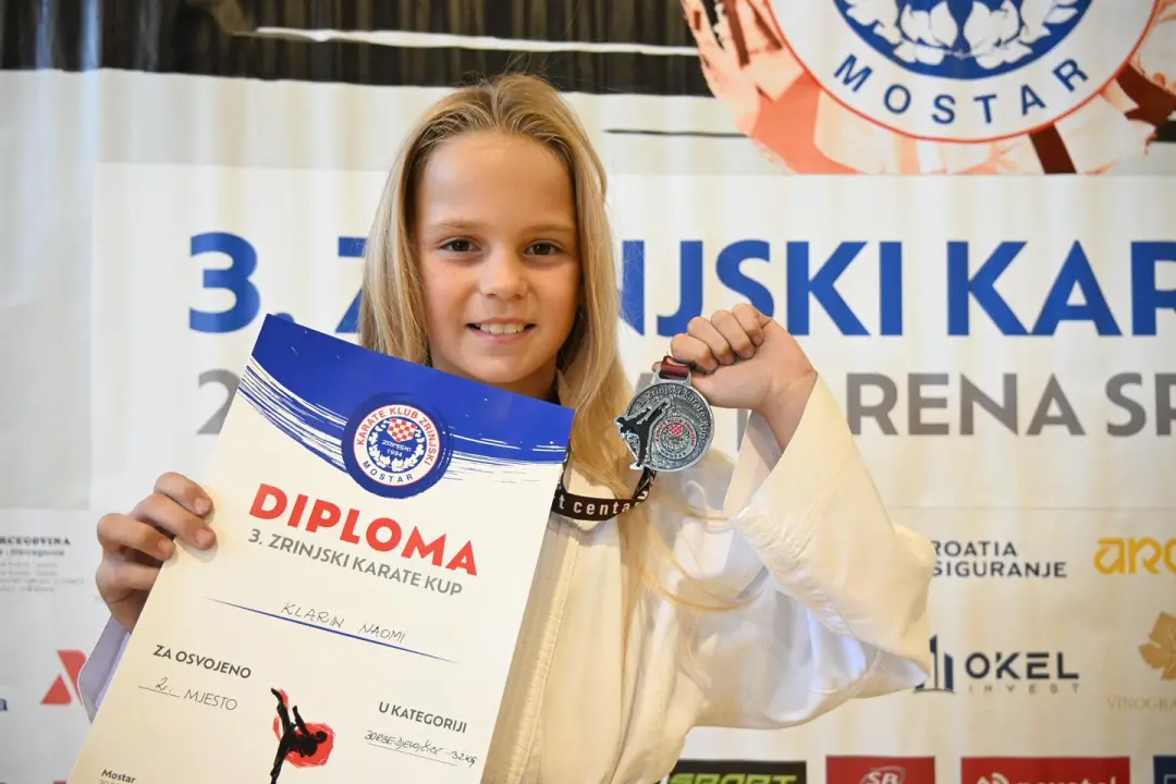 Vodički Okit među tri najbolja karate kluba od njih 50 na mostarskom turniru