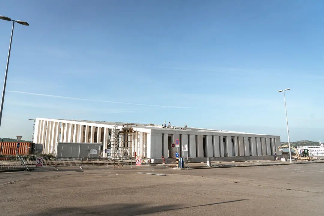 Nova vizura Šibenika: Evo kako napreduju radovi na terminalu gata Vrulje