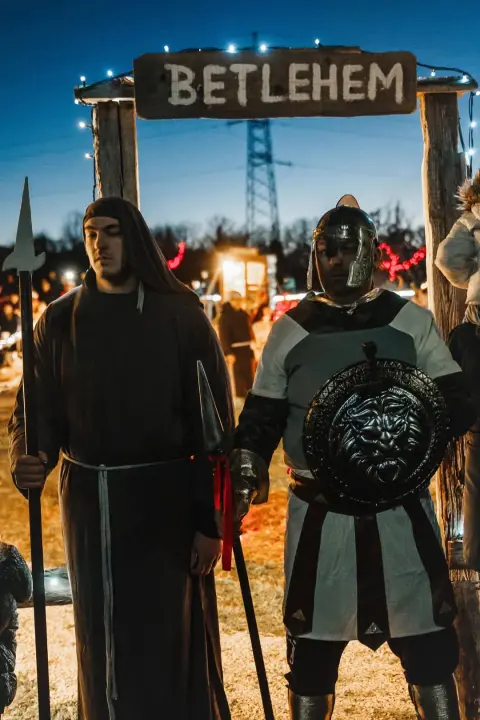 U Čavoglavama uprizorene žive jaslice. Pogledajte kako je bilo