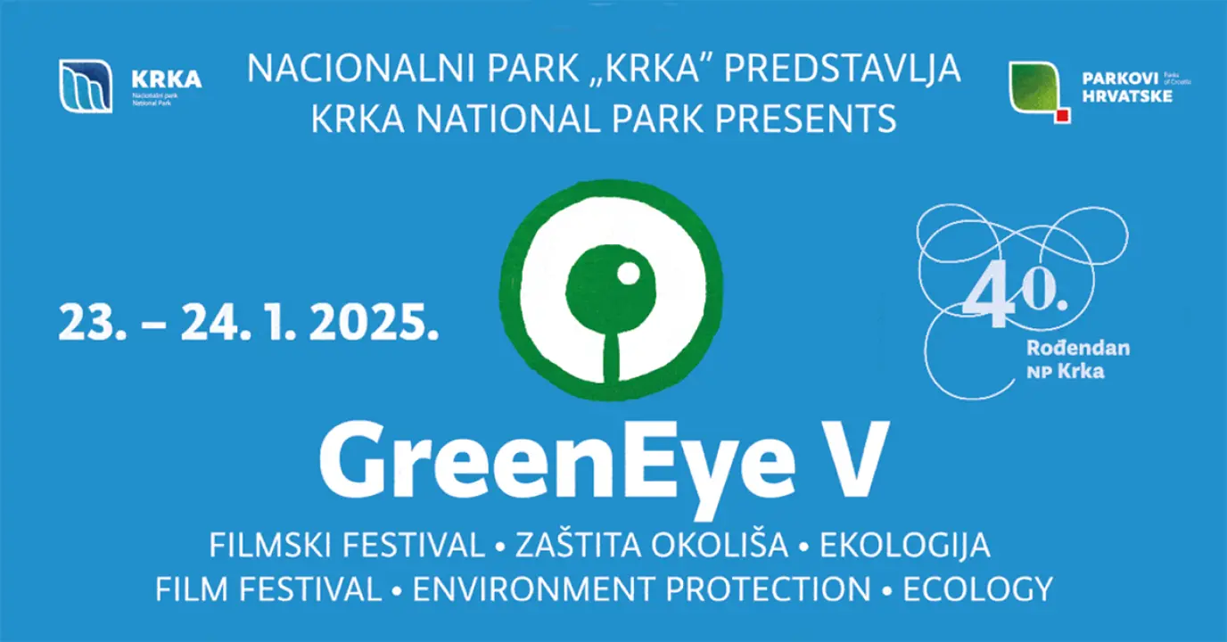 Green Eye Festival: Proslava 40. rođendana NP „Krka“ kroz film i edukaciju