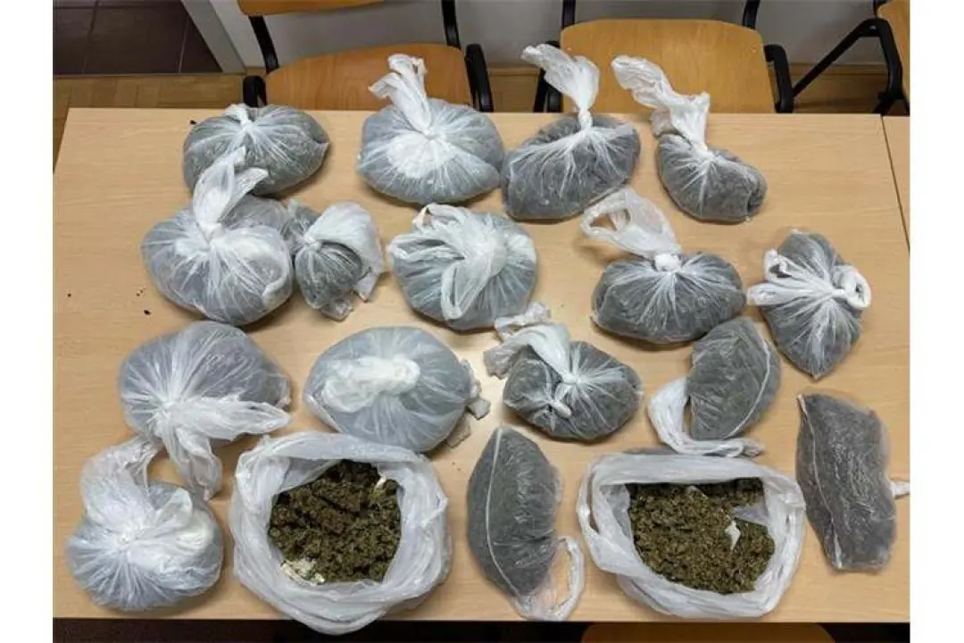 Policija je na šibenskom području kod 52-godišnjaka pronašla preko dvije kile marihuane