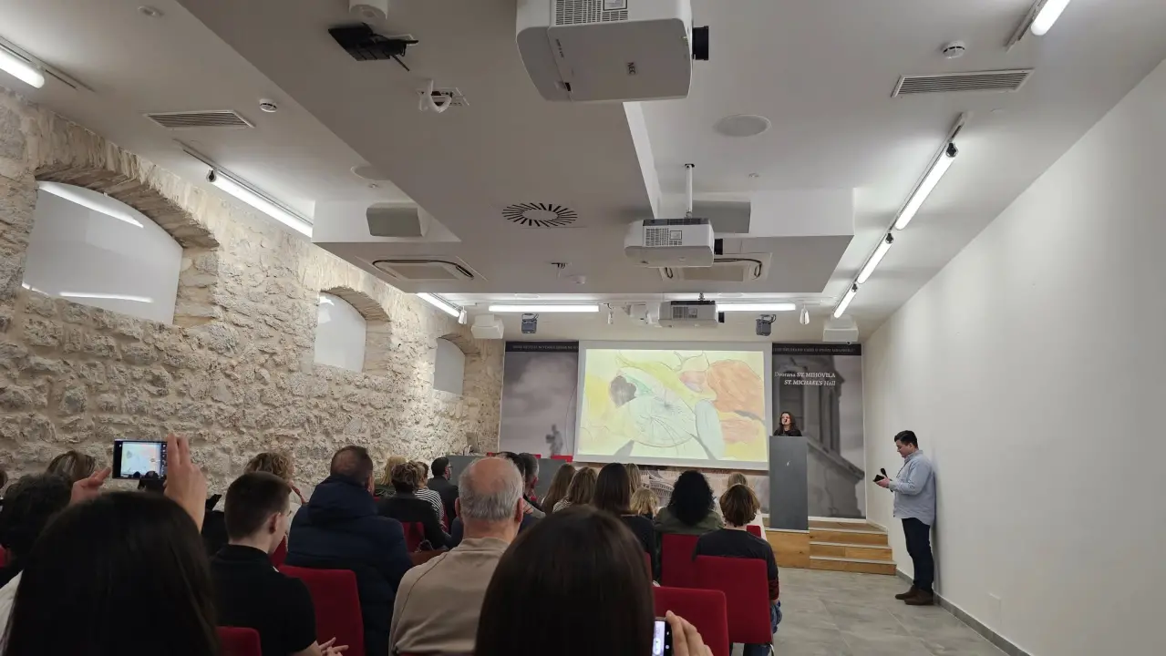 Andrija Škugor osmogodišnji je umjetnik iz Šibenika