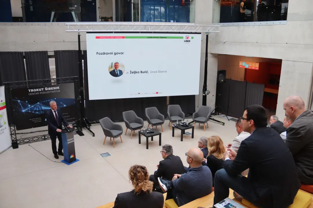 Gradonačelnik Burić na forumu Lider invest: ‘Šibenik je predvodnik industrijskog procvata na jadranskoj obali’