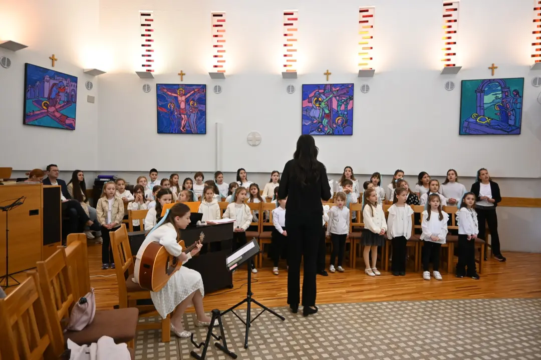 Dječji zbor sa zagrebačke Knežije gostovao u Župi sv. Ante Padovanskog na Šubićevcu