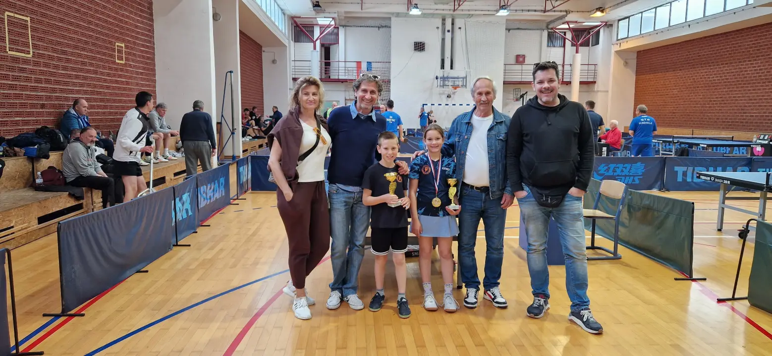 FOTO: Stolnotenisači Šibenika Martinović i Livić uspješni na Pagu te se plasirali na državno prvenstvo