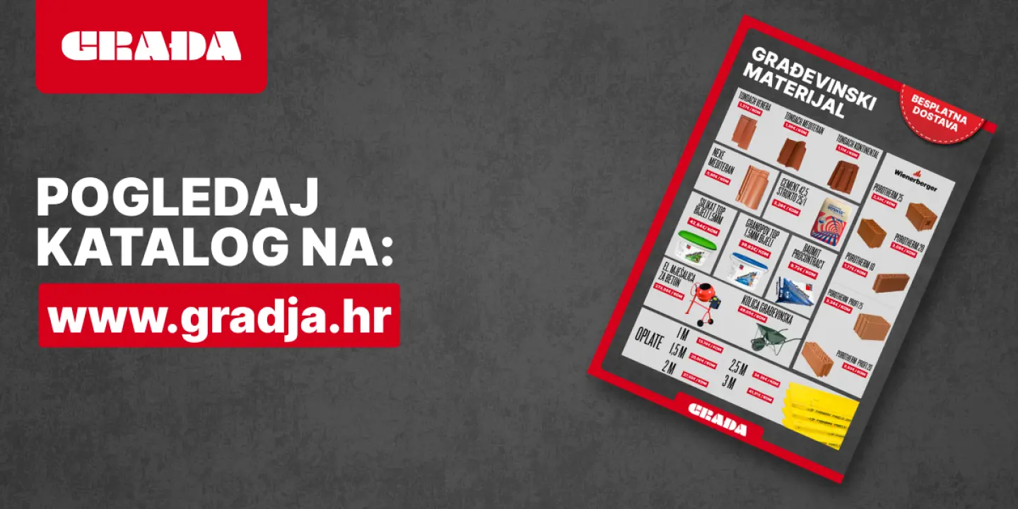 FOTO: Građevinska akcija godine! Sniženja na materijale, crijepove i sve za vaš projekt!
