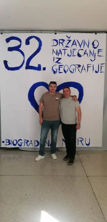 Gimnazijalac Luka Popović osvojio prvo mjesto na Državnom natjecanju iz geografije